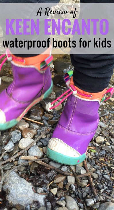 A review of the Keen Little Kid's Encanto Waterproof Boots. A boot you and your kids will love! Read more at www.FamilyCanTravel.com