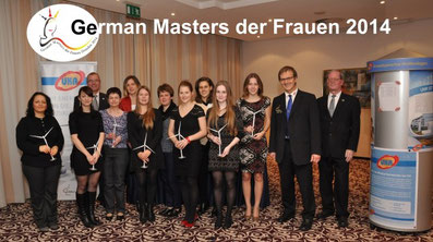 Teilnehmerinnen, Gruppenbild, German Masters der Frauen 2014 in Dresden