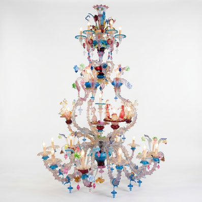 CaRezzonico-Goldoniane-lampadario-murano