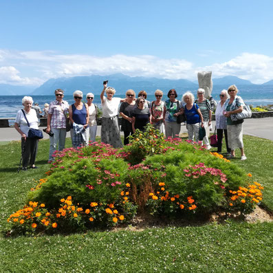 Sommerausflug Morges am Genfersee
