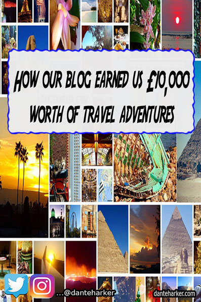 How our blog got us £10,000 worth of travel adventures
