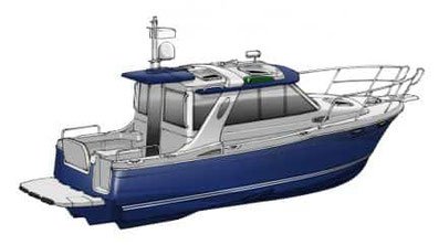 Cutwater 26 Boat