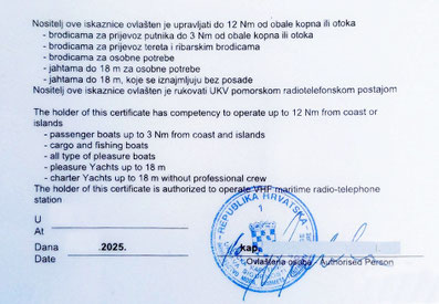 Boat Skipper B Boots- & Yachtführerschein inklusive UKW Seesprechfunkberechtigung