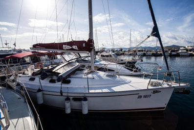 Gib Sea 33 Sunturist Yachting Yachtcharter Kroatien Sonderangebote Segelboote Segelyachten  Marina Tankerkomerc Zadar