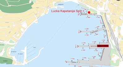 Hafenamt Split - 21000 Split, Obala Lazareta 1