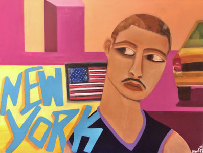 New York II 80 x 60 Acryl  