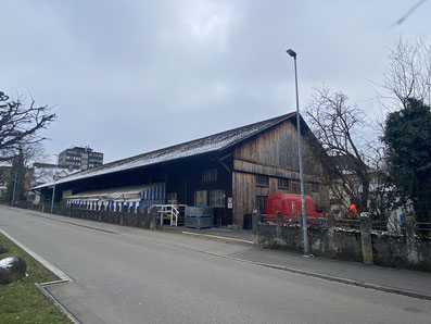 Das Winterquartier in Rapperswil mit Werkstatt