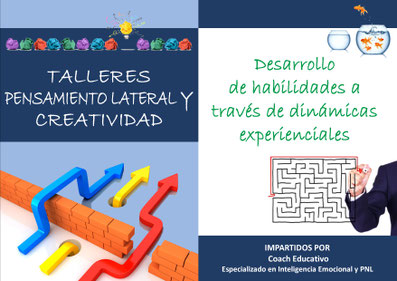 Talleres de Pensamiento Lateral y Creatividad, Creatividad Pamplona, Desarrollo del Talento Pamplona, Coaching Educativo Pamplona, Coaching Pamplona