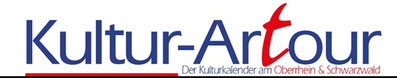 Startseite "Aktuelle Events - Empfehlung von Kultur-Artour"