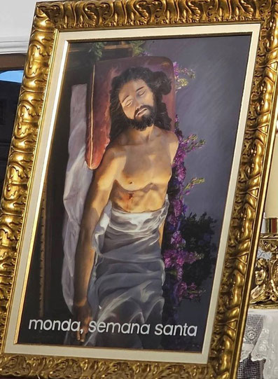 Cartel oficial de la Semana Santa de Monda