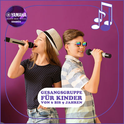 Yamaha Musikschule Osnabrück - Yamaha Music School - Gesangsgruppe 2024