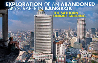 Exploration Of An Abandoned Skyscraper in Bangkok: The Sathorn Unique Building | JustOneWayTicket.com