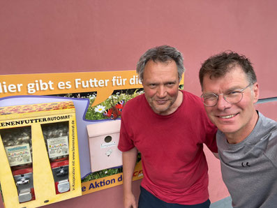 ...der Automaten (Hans-Joachim Wirsching, Alexander Huhn, v.l.n.r.)