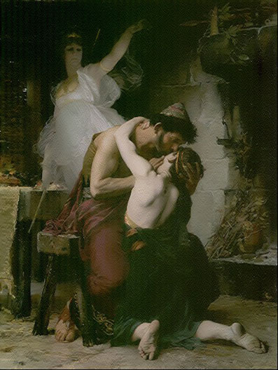 Lucien Doucet (1856-1895), La reconnaissance d'Ulysse et de Télémaque (1880)