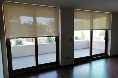 Cortinas roller screen en Santiago de Chile