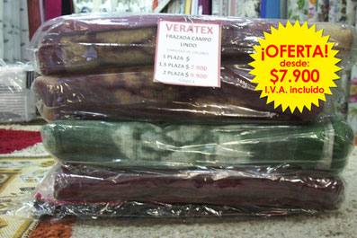 Frazada en oferta Campo lindo en Santiago Centro