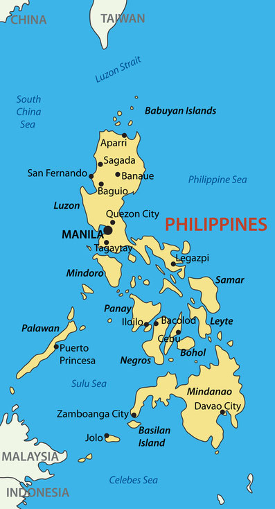 Philippinen Karte