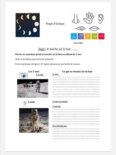 Bien en classe Mission Alpha Thomas Pesquet Mission X Marche vers la Lune sciences astronomie expériences école classe cycle 3 collège lycée