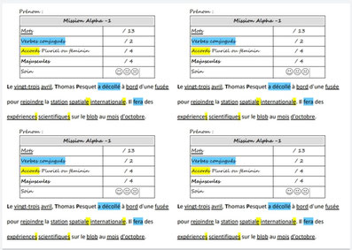 bien en classe orthographe dictée mission alpha élève ton blob ressources pédagogiques cycle2 cycle3 Orthogr