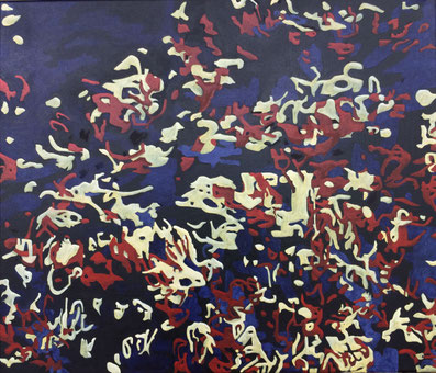 "Going back". Oil on canvas 70 cm x 60 cm.