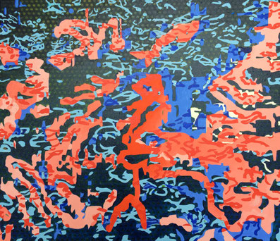 "Pegesus". Oil on canvas. 70 cm x 60 cm