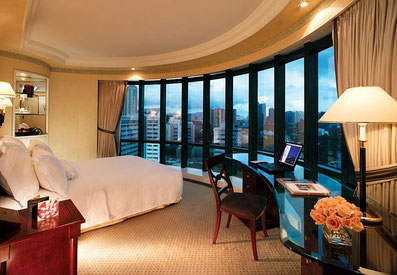 Hotelzimmer mit Panorama