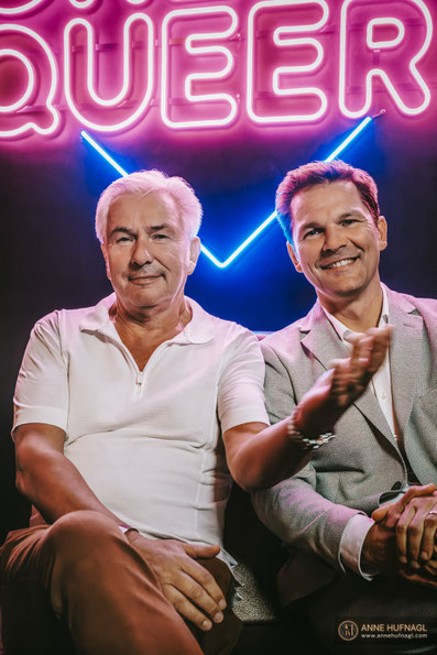 Foto von Steffen Krach und Klaus Wowereit ©Anne Hufnagl