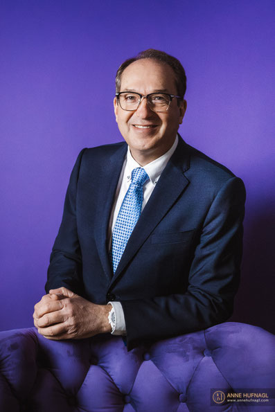 Foto von Alexander Dobrindt im Studio 2026 von Politikfotografin Anne Hufnagl