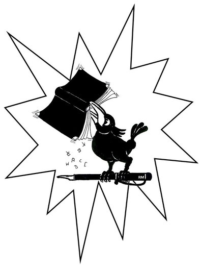 Leserabe, von Raimund Müller, Wetterfahnenmacher