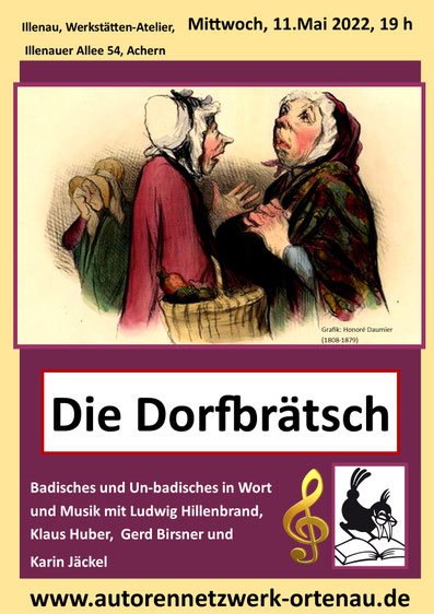 Grafik: Honoré Daumier. Plakat: Karin Jäckel