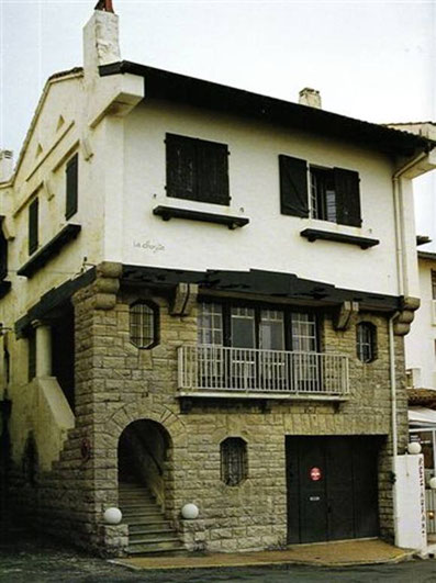 location maison saint jean de luz face à la baie villa la chozita