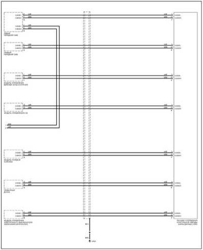 W220 CAN Data Bus Diagram