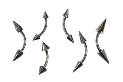 spikes noir piercing