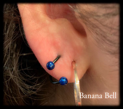 BIjou piercing Spiral Lobe