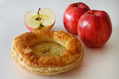 吹割りんごの手作りアップルパイ