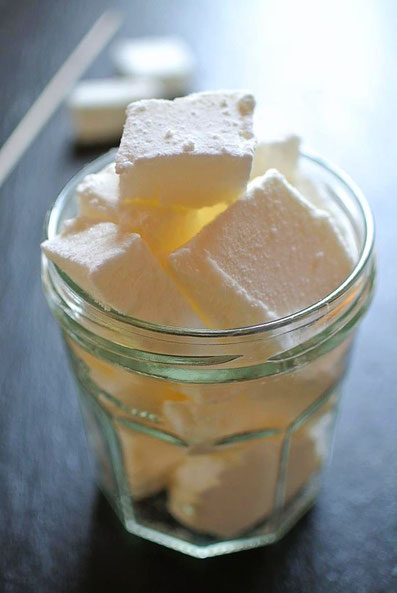 Marshmallows im Glas
