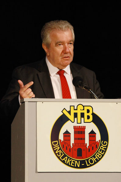 Präsident Fussballverband Niederrhein: Peter Frymuth.