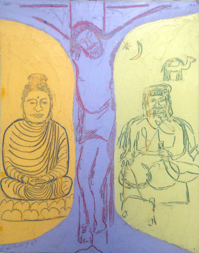 56. Lord Buddha, Jesus , Muhammad 2 - Courtesy of John Herbert