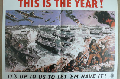 Affiche invasie Normandië This the year