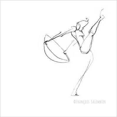 danseuse cerceau-danseuse-danse-croquis-francois-salembier-sketch