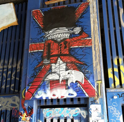Insidertipps Shoreditch London - Street Art Overground Station