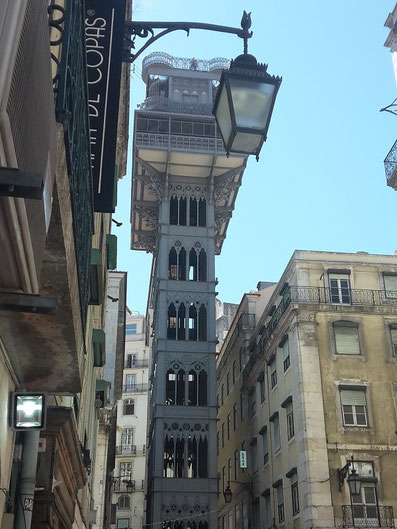 Elevator de Santa Justa Lissabon