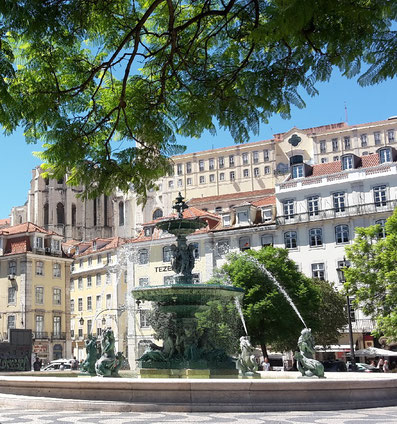 Praça Rossio Lisbon
