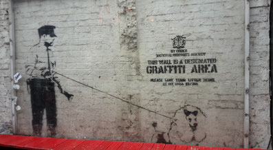Insidertipps Shoreditch London - Street Art Banksy Cargo