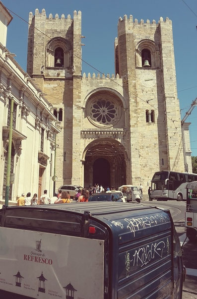 Cathedral Sé Patriarcal in Alfama, Lisbon
