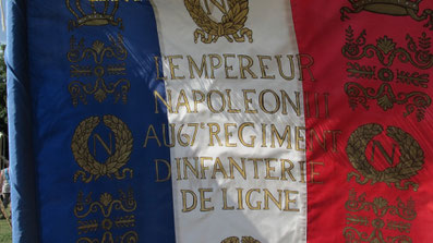 Drapeau du régiment.