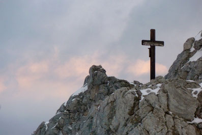 Gedenkkreuz in der Klinserschlucht, Totes Gebirge, Hinterstoder, Pyhrn, Priel