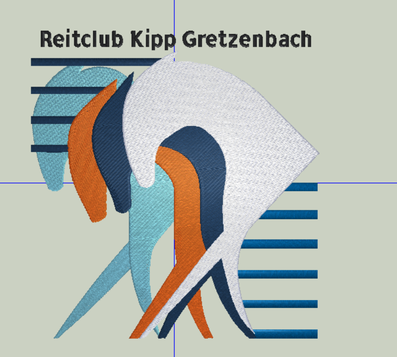 Stickprogramm Var. 1 Reitclub Kipp Gretzenbach