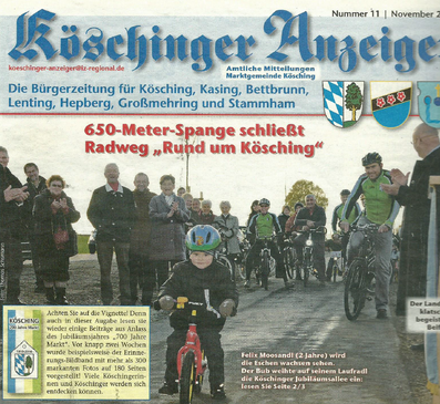 Köschinger Anzeiger, Nov. 2010