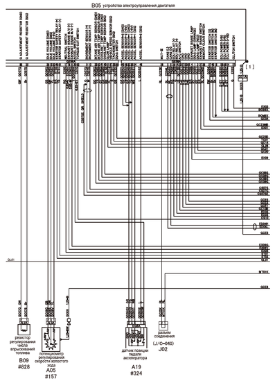 MITSUBISHI CANTER Truck Wiring Diagram 2